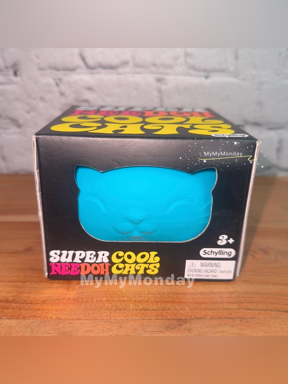 NeeDoh Super Cool Cats Blue